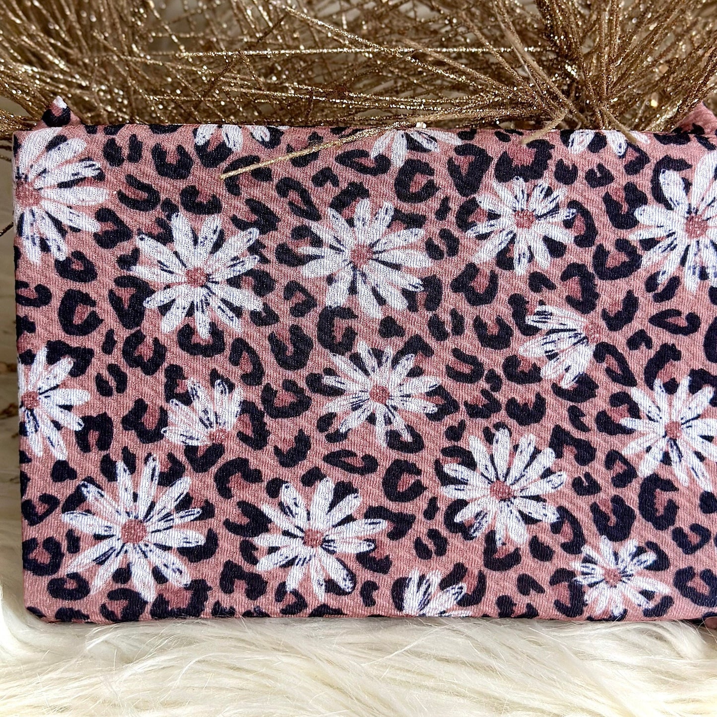 Leopard Daisy Headwrap