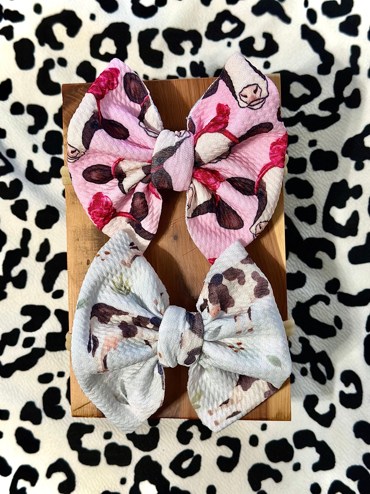 Bow Wearing Cows