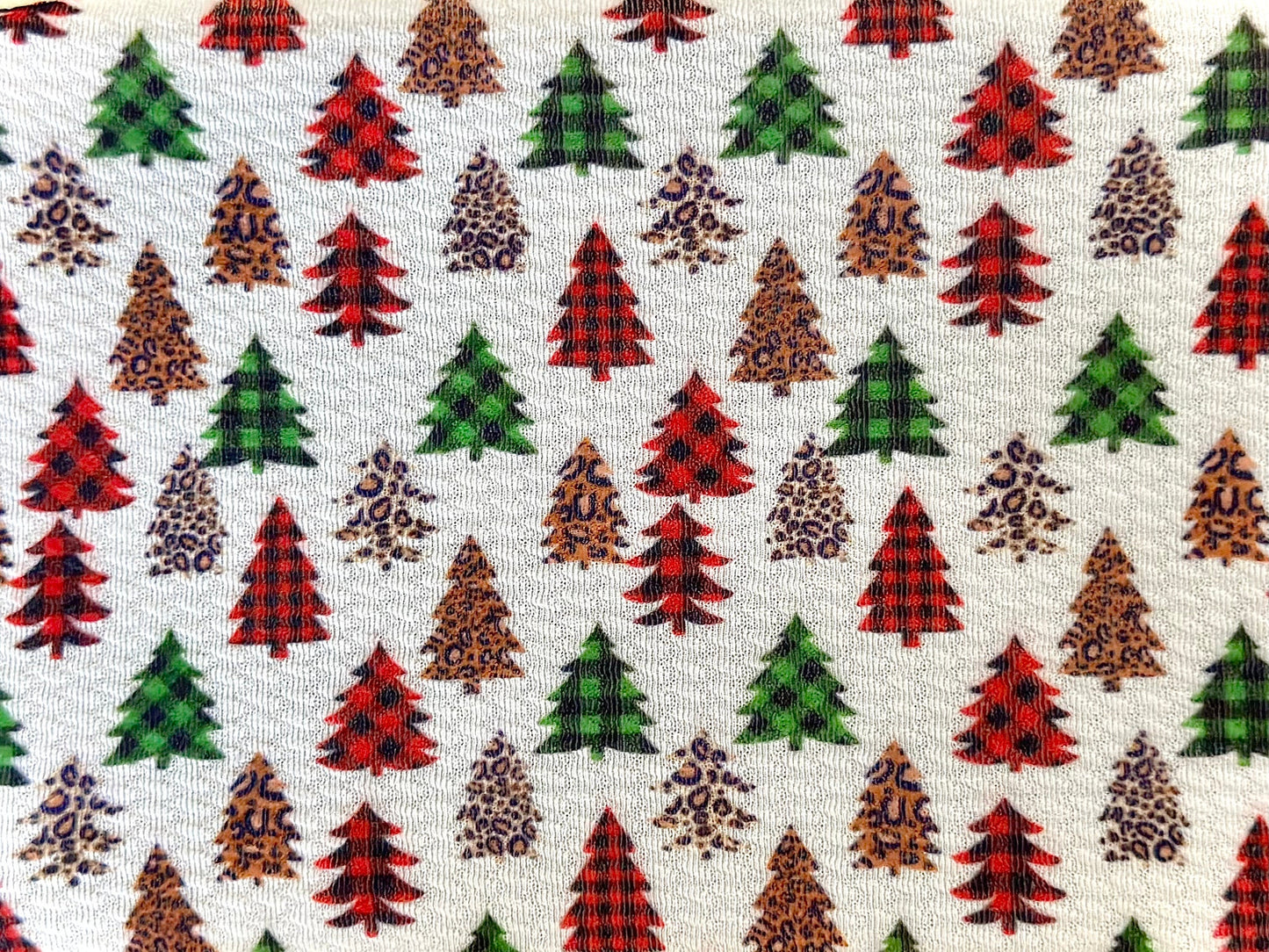 Plaid Christmas Trees