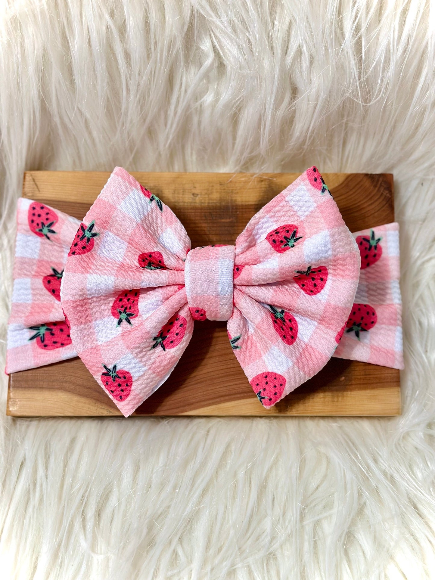 Plaid Strawberry